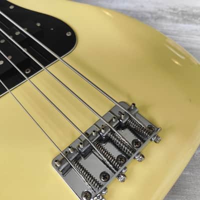 1985 Fernandes Japan FPB-40L Left Handed Precision Bass (White) image 3