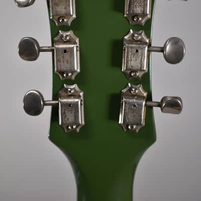 1966 Epiphone Casino Olive Drab Hollowbody Refin w/Bag image 6