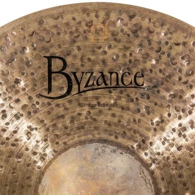 Meinl Byzance Dark Raw Bell Ride Cymbal 22 image 4