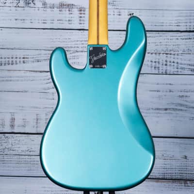 *DEMO* Fender AM Professional Classic Precision Bass | Faded Sherwood Green Metallic image 2