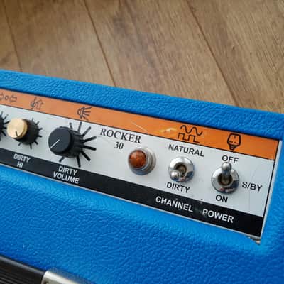 Orange Rocker 30 MODDED to head top MOD custom Combo 2010s image 3