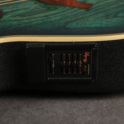 Crafter FX-550EQ Electro Acoustic - Green Burst - 2nd Hand image 10