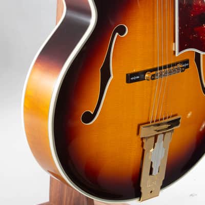 2014 Gibson Crimson Custom Shop L-5 Premier Archtop Acoustic Guitar Vintage Sunburst image 5