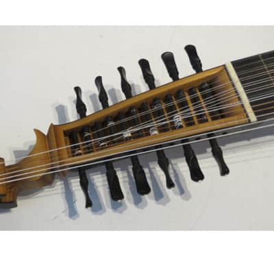 13 Course Baroque Theorbo Swan Head Lute by Armin Gropp with Hard Case image 12