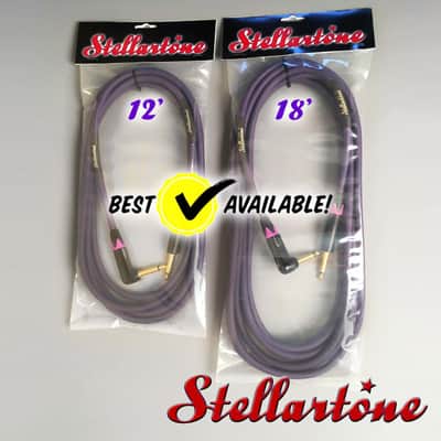 Premium Instrument Cable 12' Ultra Low-Capacitance Pro Series by Stellartone image 3