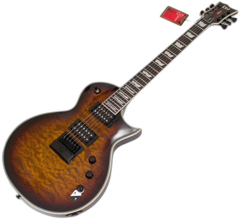 ESP LTD EC-1000 Evertune Guitar Dark Brown Sunburst B-Stock 0466 image 1