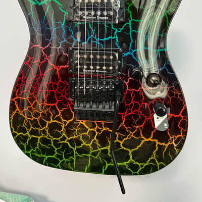 ESP LTD Eclipse '87 - Rainbow Crackle image 2
