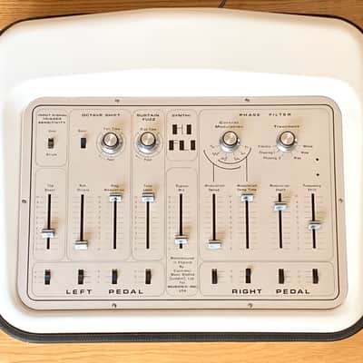 EMS Synthi Hi Fli SERIAL NUMBER ONE w/chrome stand, control pedals, paperwork, original  demo cassette, etc image 5