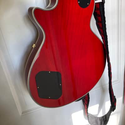 SX Les Paul Custom  Cherry Burst 7lbs 6 oz image 2
