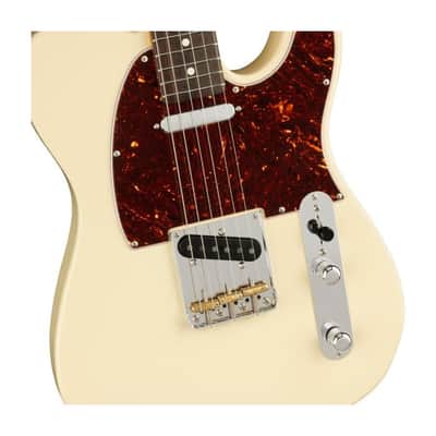 Fender American Professional II Telecaster Guitar, Olympic White with Rosewood Fingerboard image 3