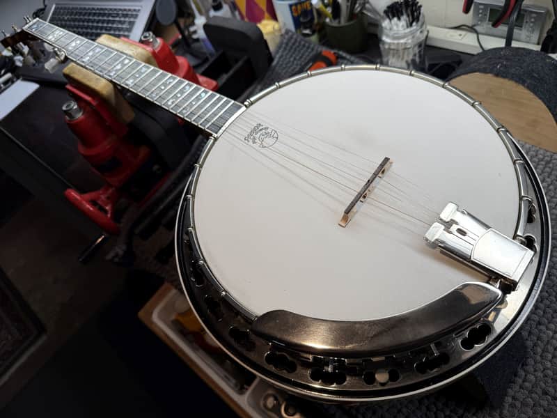 Deering Maple Blossom Professional 5-String Banjo Natural Maple image 1