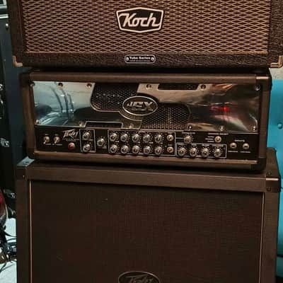 Peavey JSX Joe Satriani Signature 120-Watt Guitar Head 2000s - Chrome image 2