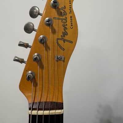 Fender Custom Telecaster 1961 - Sunburst with White Binding image 2