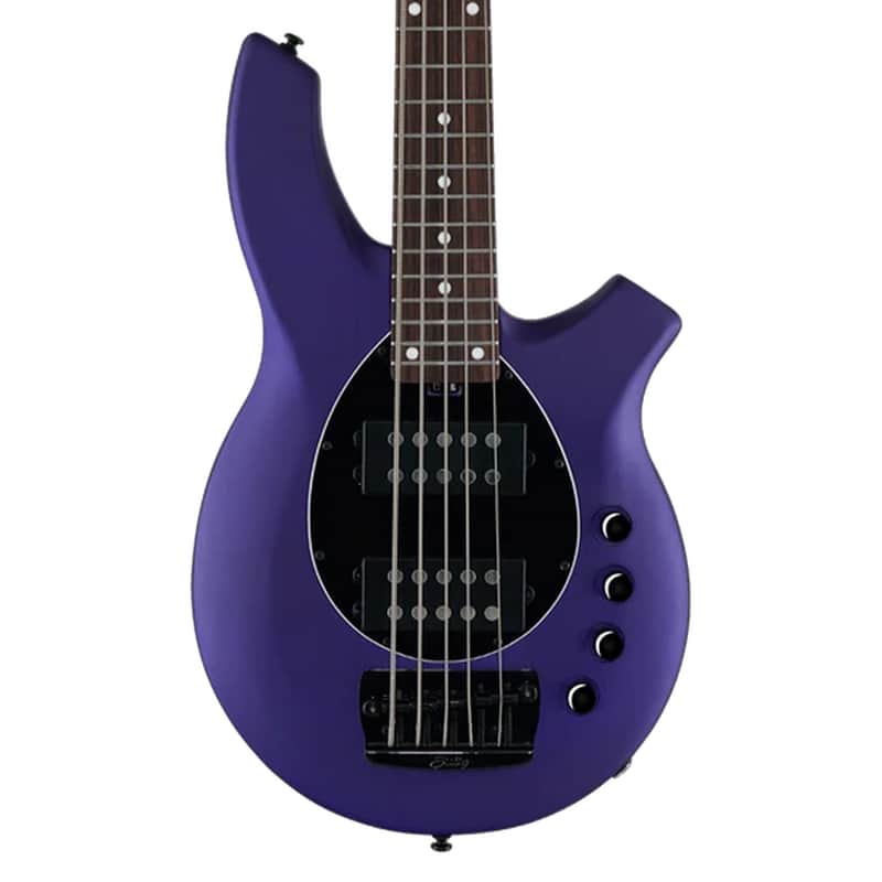 Sterling by Music Man Bongo 5-String Bass - Firemist Purple Satin - Open Box image 1