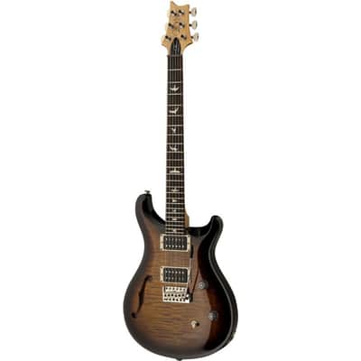 PRS - Paul Reed Smith CE 24 Semi-Hollow - KW Semi-acoustic electric guitar - Black Amber image 2