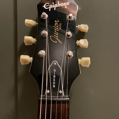 Epiphone Les Paul Junior Double Cut TV Yellow - MIJ 1998 image 5