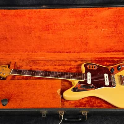 Fender Jaguar with Rosewood Fretboard 1966 - White Blonde Refin 8.2lbs image 10