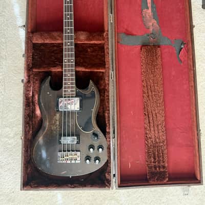 Gibson EB-3 with Slotted Headstock 1969 - 1972 - Walnut image 9