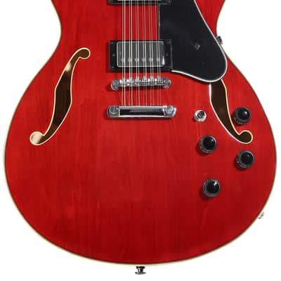 Ibanez Artcore AS7312 Semi-hollow Electric Guitar - Transparent Cherry Red image 3