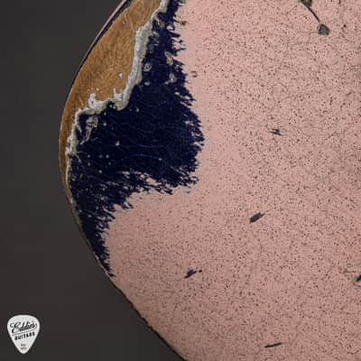 Fender Custom Shop Limited Edition Hotshot Stratocaster Heavy Relic - Aged Shell Pink Sparkle over Aged Purple Sparkle/Fender Custom Shop Event Instrument image 15