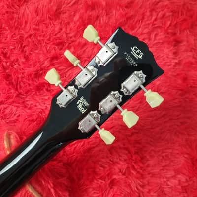 History SH-SG 2010 SG Standard Black - Heritage Wood - Original Hard Shell Case - Made By Fujigen in Japan MIJ image 15