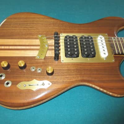 Troy Post modeled after Jerry Garcia's Wolf guitar 2015 natural clear Lacquer image 1