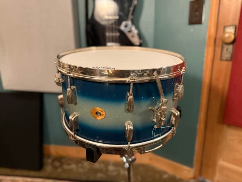 1940s Slingerland Concert King - DUCO, gray & blue image 1