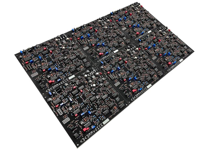 Double Heart Audio <3<3MMVOICE (Set of 6) Memorymoog Voice Cards without ICs(chips not included)) image 1