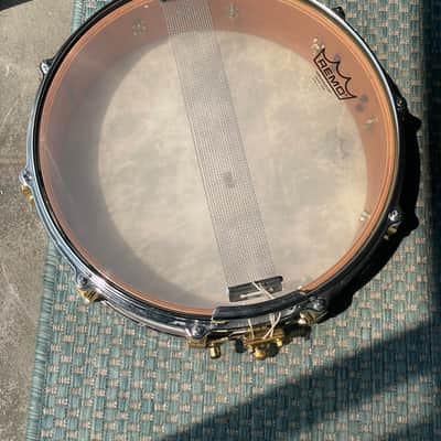 Yamaha Maple Custom 4x14 1990's Vintage Maple Snare Drum image 9