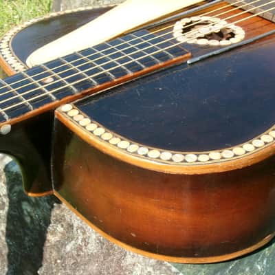Ultra Rare 1950s Harmony No.1007 Archtop "Made in Occupied Japan" by Kasuga with Vintage Guyatone Pickup image 12