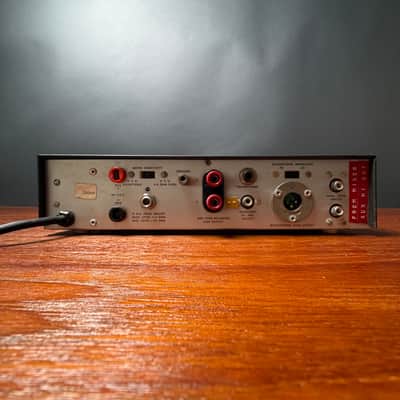 Shure M63 transformer balanced peamp eq equalizer Audio Master Broadcast Preamp image 4