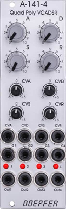 DOEPFER A-141-4 QUAD POLY VCADSR : BRAND NEW :  [DETROIT MODULAR] image 1