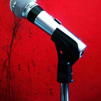 Vintage 1980's Shure 565SD Switchable Cardioid Dynamic Microphone Low Z w accessories # 7 image 7