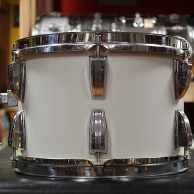 1970s Sonor Swinger Outfit in White 14x18 8x12 14x14 5x14 image 19