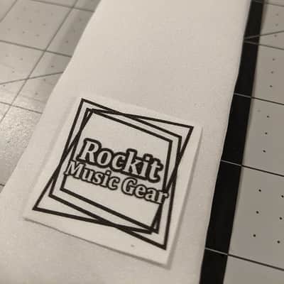 LED Guitar Strap Handmade White One Button Control Rechargeable image 5