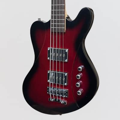 Warwick RockBass Idolmaker 5-string Electric Bass Guitar - Burgundy Blackburst image 3