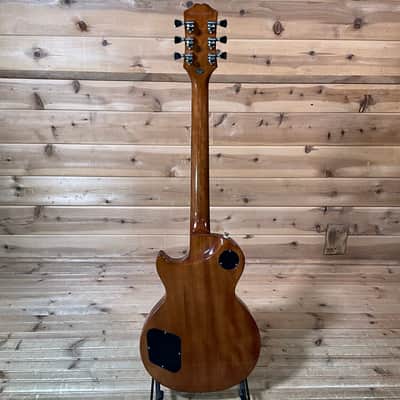 Epiphone Les Paul Custom Figured Electric Guitar - Iguana Burst image 5