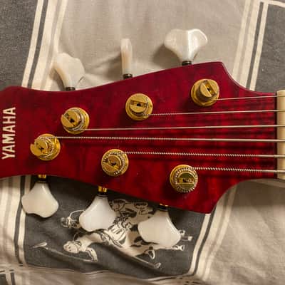 Yamaha TRB-JP2 John Patitucci Signature 6-String Bass 2010s - Transparent Amber image 4