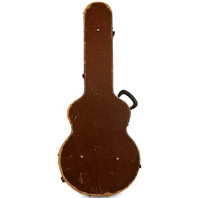 60's Vintage Gretsch Ess & Ess Hardshell Case - RARE Faux Red Alligator image 2