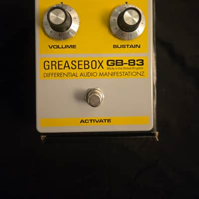 D*A*M Grease Box GB-83 2010's Yellow and Grey image 2