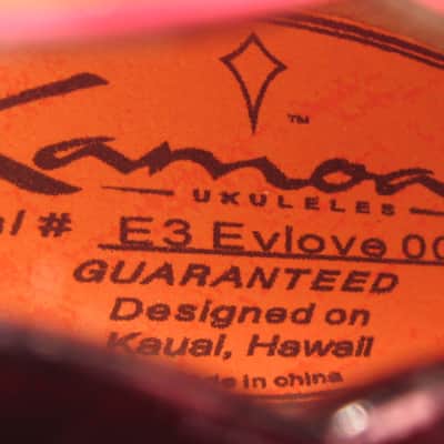 Kamoa E3 Evolve electric ukulele image 9