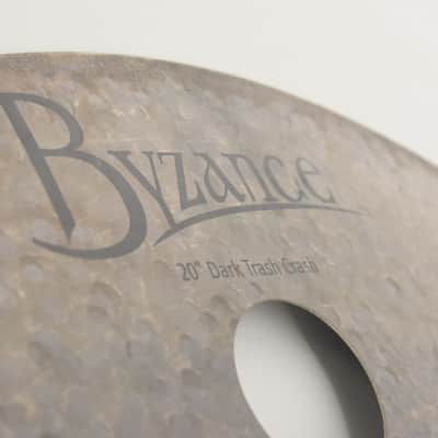Meinl 20" Byzance Dark Trash Crash Cymbal 2021 - Present - Un-Lathed image 2
