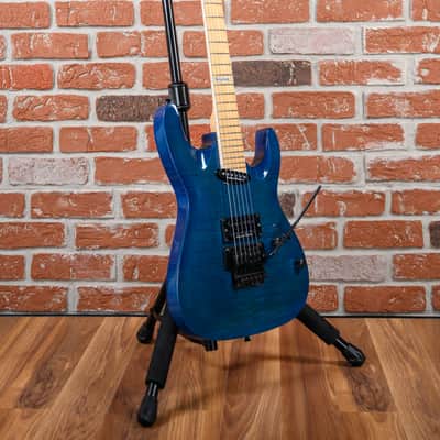 Belanger Guitar Company Custom Shop SM-1 Prototype Transparent Blue 2000s w/Gigbag image 3