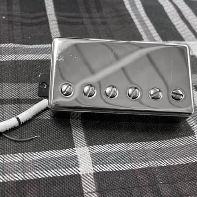 Chrome Ernie Ball Music Man Luke "HT" Humbucker Bridge Pickup, 52mm, Hot Treble image 4