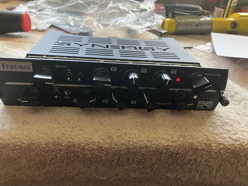 Synergy Friedman BE-DLX 2-Channel Preamp Module 2023 - Present - Black image 1