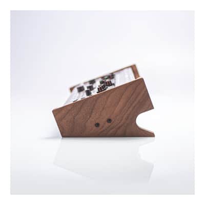 Stand for Roland Boutique synthesizer module | Handmade with solid black walnut image 3