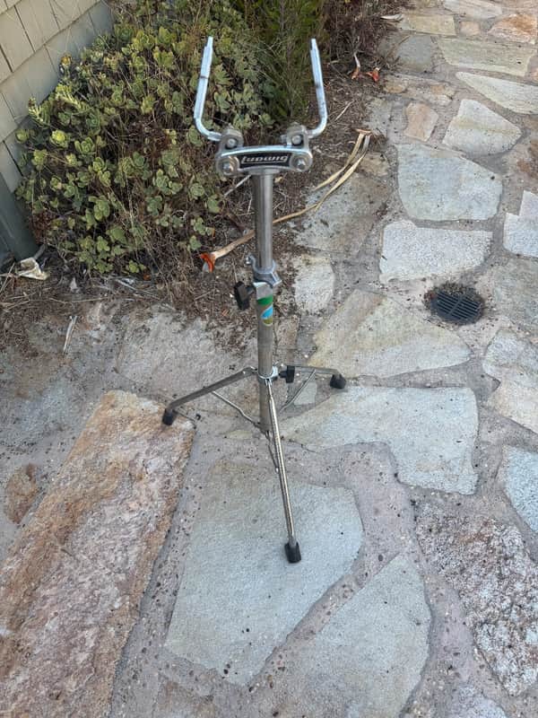 Ludwig Hercules Double Tom Drum Stand Vintage 1970's