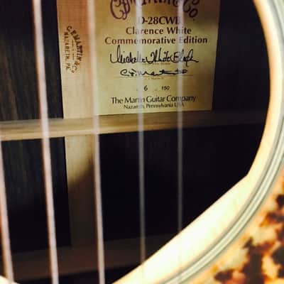 Martin & Co. D-28 CWB Clarence White Brazilian Rosewood image 3