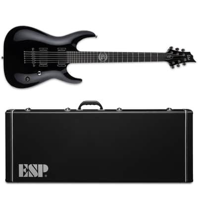 ESP LTD LK-600 Luke Kilpatrick Black Electric Guitar + Hard Case LK600 LK 600 - NEW - KOREA! image 1
