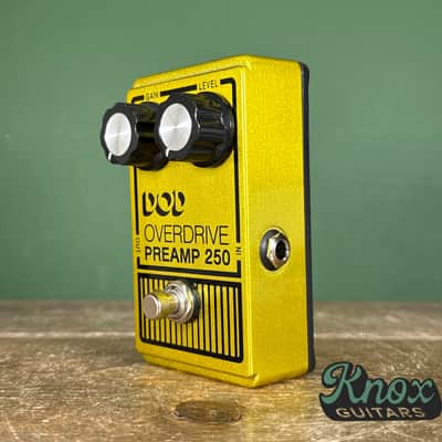DOD Overdrive Preamp 250 Reissue 1995 - Present - Yellow image 1